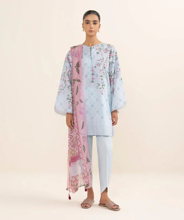 3 Piece – Printed Lawn Suit – SAP0U3PDY25V580