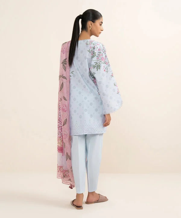 3 Piece – Printed Lawn Suit – SAP0U3PDY25V580