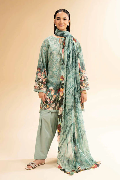 3 Piece – Digital Printed Suit – NS42501597