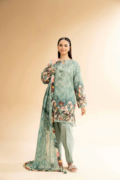 3 Piece – Digital Printed Suit – NS42501597