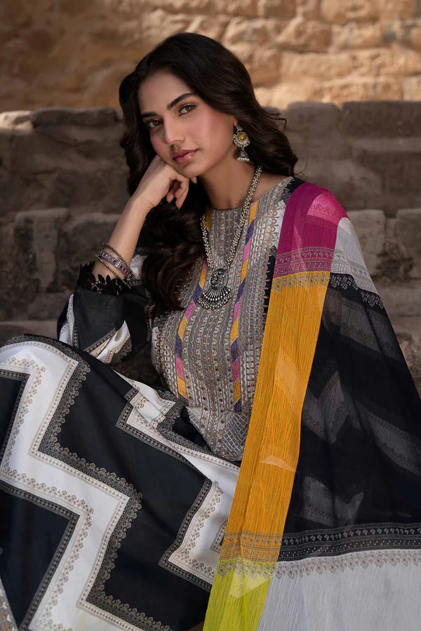 3 Piece – Digital Printed Embroidered Suit – NS42501700