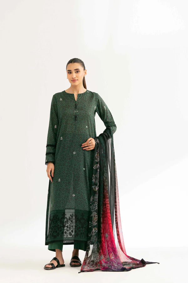 2 Piece – Digital Printed Embroidered Suit – NS42501725