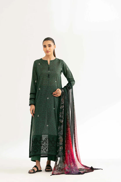 2 Piece – Digital Printed Embroidered Suit – NS42501725