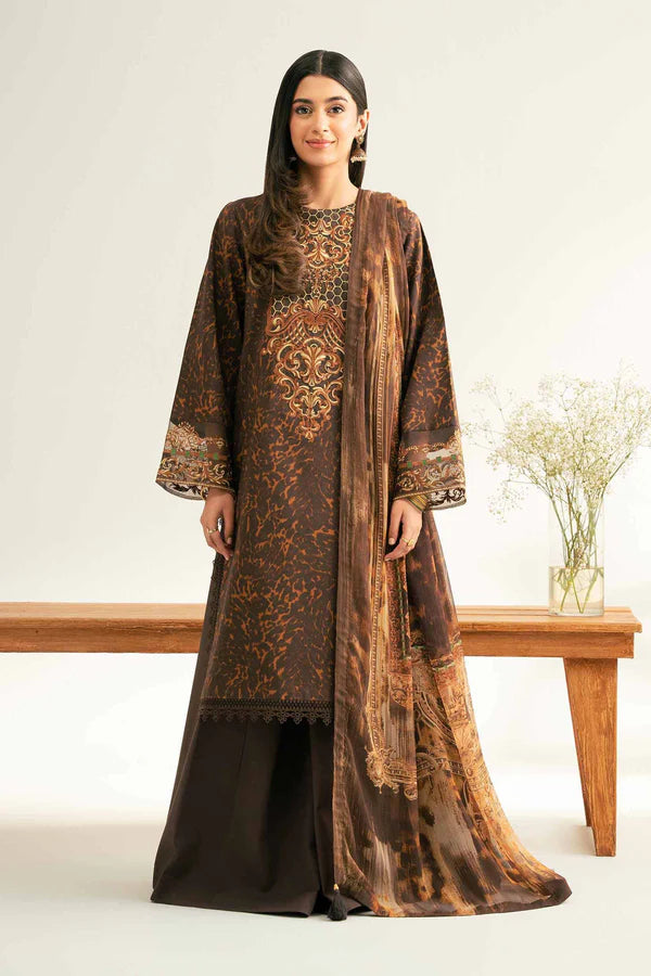 2 Piece – Digital Printed Embroidered Suit – NS42501728