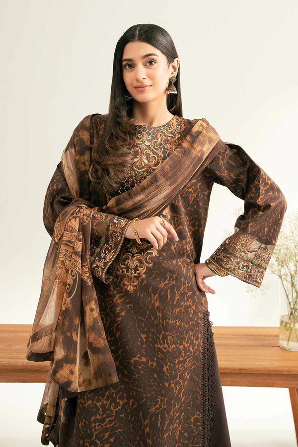 2 Piece – Digital Printed Embroidered Suit – NS42501728