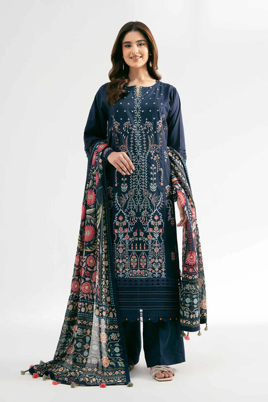 3 Piece – Digital Printed Embroidered Suit – NS42501882