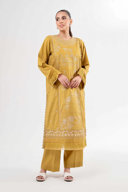 2 Piece – Dyed Embroidered Suit – NS42502056