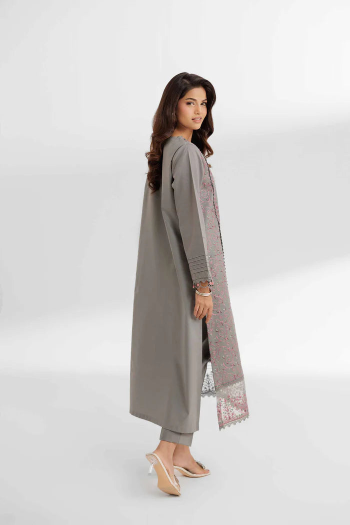2 Piece – Dyed Embroidered Suit – NS42502068