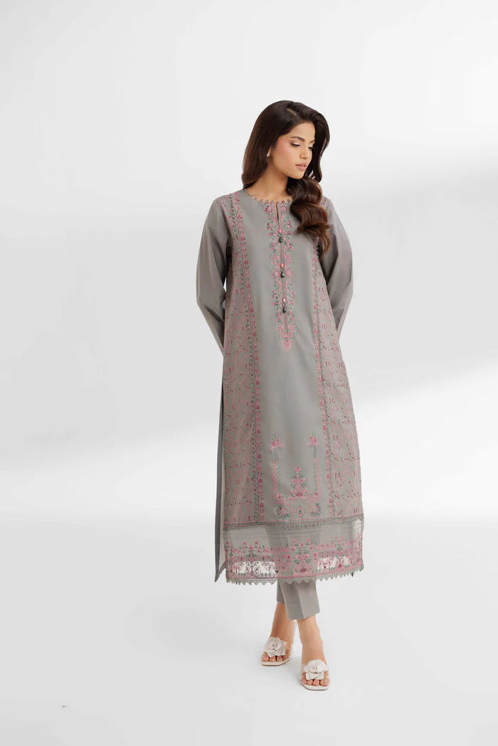 2 Piece – Dyed Embroidered Suit – NS42502068