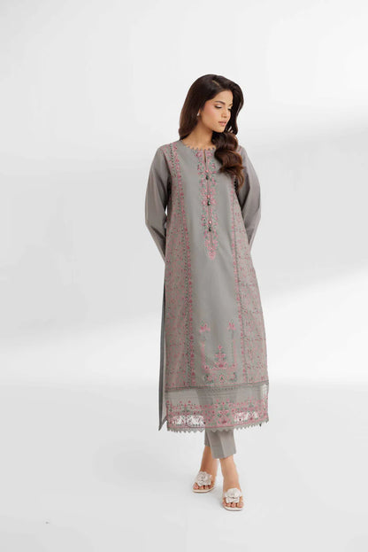 2 Piece – Dyed Embroidered Suit – NS42502068