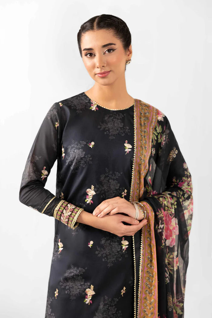 2 Piece – Digital Printed Embroidered Suit – NS42502074