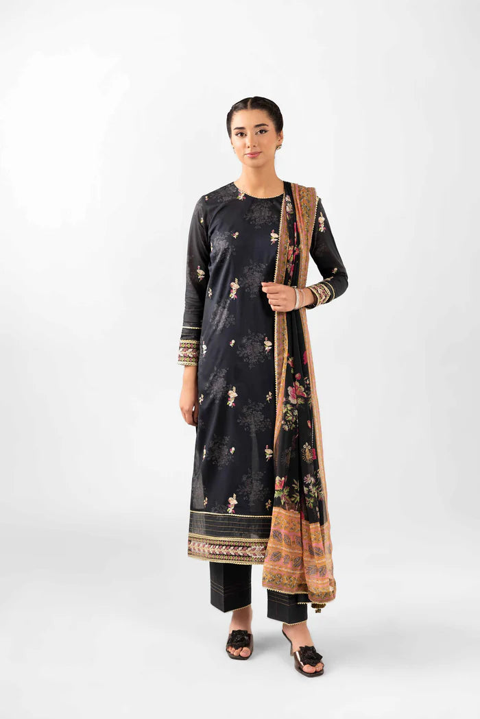 2 Piece – Digital Printed Embroidered Suit – NS42502074
