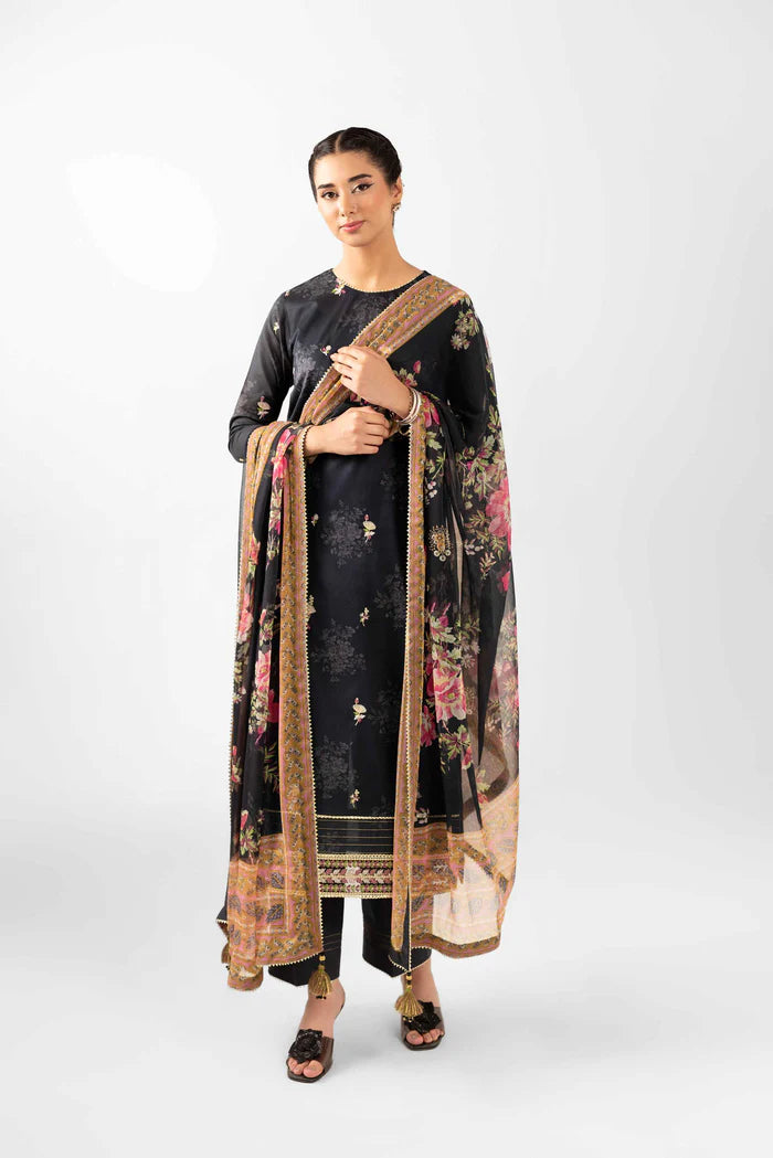 2 Piece – Digital Printed Embroidered Suit – NS42502074