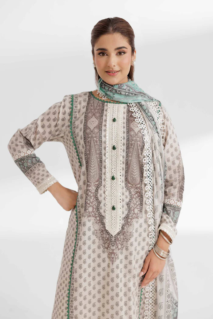 3 Piece – Digital Printed Suit – NS42502084