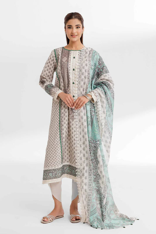 3 Piece – Digital Printed Suit – NS42502084