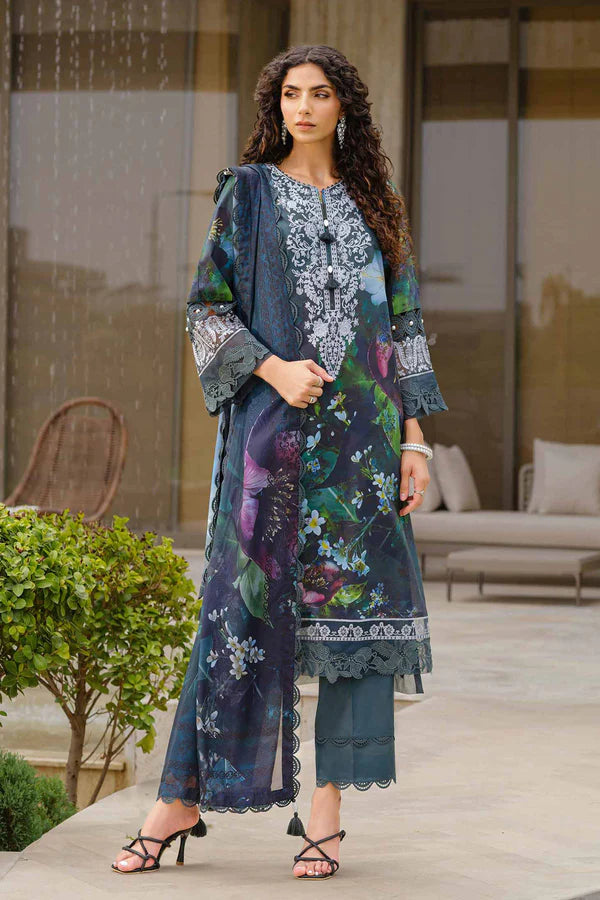 3 Piece – Digital Printed Embroidered Suit – NS42502142