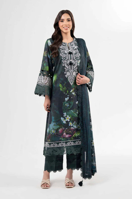 3 Piece – Digital Printed Embroidered Suit – NS42502142