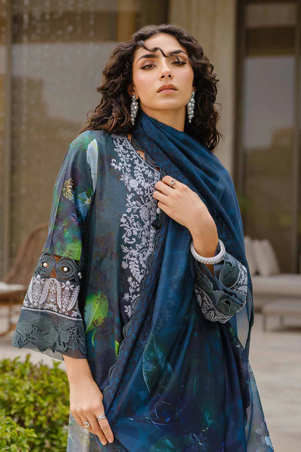 3 Piece – Digital Printed Embroidered Suit – NS42502142