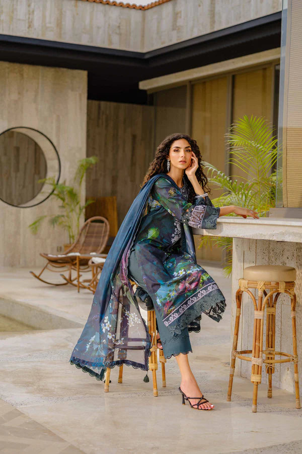3 Piece – Digital Printed Embroidered Suit – NS42502142