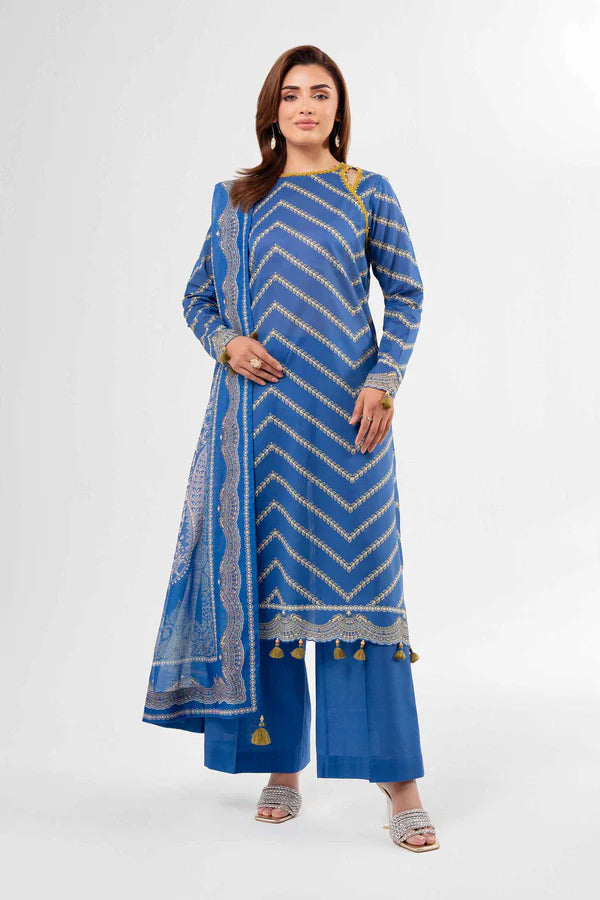 3 Piece – Digital Printed Suit – NS42502153