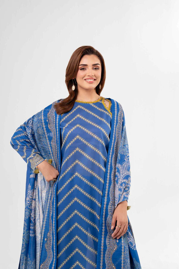 3 Piece – Digital Printed Suit – NS42502153