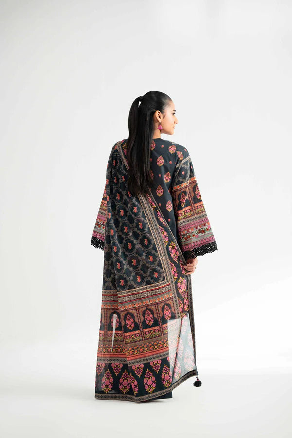 3 Piece – Digital Printed Embroidered Suit – NS42502225