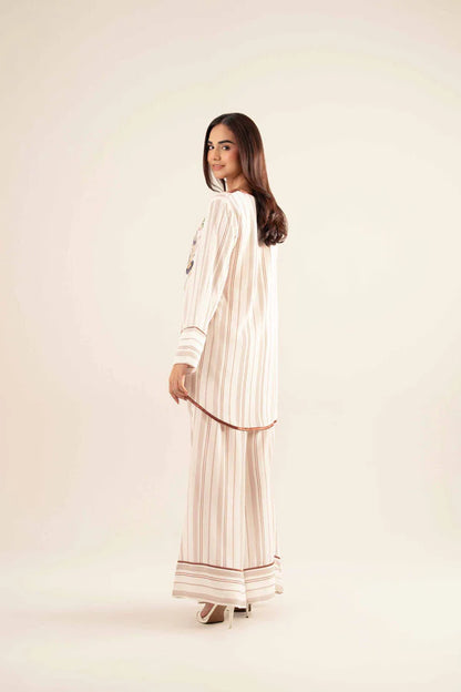 2 Piece – Embroidered Suit – NSAS25-36