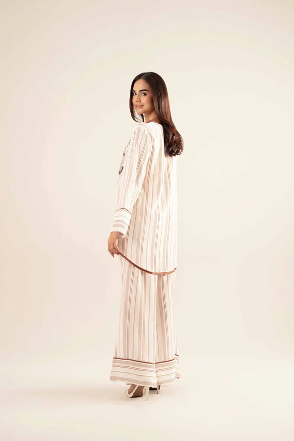 2 Piece – Embroidered Suit – NSAS25-36