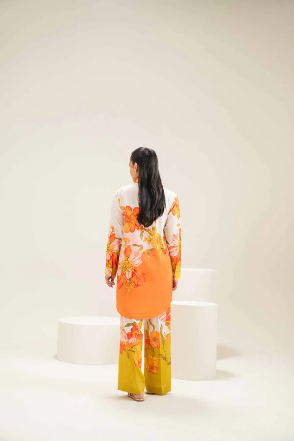 2 Piece – Printed Suit – NSAS25-57 (SUNBURST BLOSSOM)