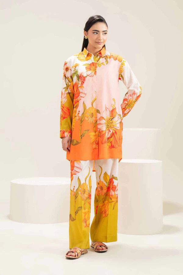 2 Piece – Printed Suit – NSAS25-57 (SUNBURST BLOSSOM)