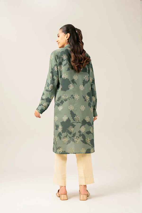 Printed Embroidered Tunic – NSFE25-88