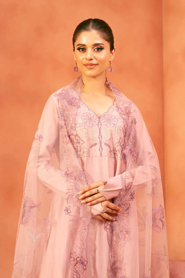 2 Piece – Embroidered Suit – NSKFE25-114