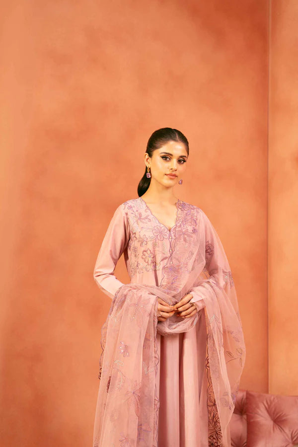 2 Piece – Embroidered Suit – NSKFE25-114