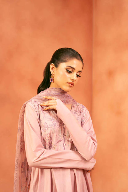 2 Piece – Embroidered Suit – NSKFE25-114