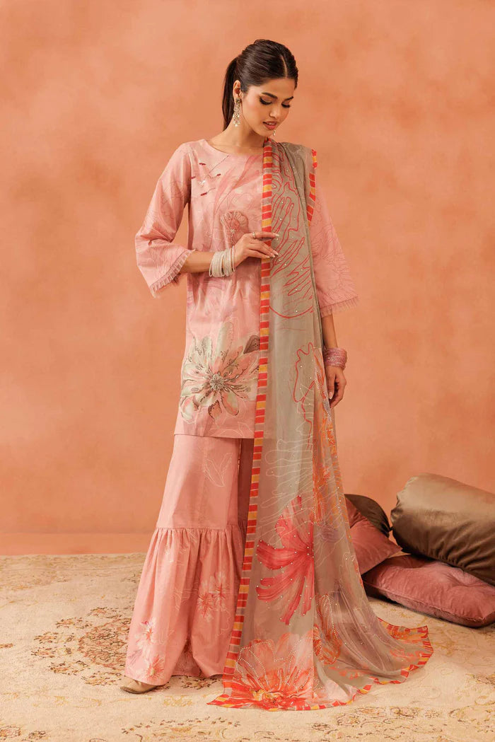 3 Piece – Printed Suit – NSKFE25-139