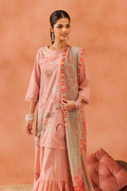 3 Piece – Printed Suit – NSKFE25-139