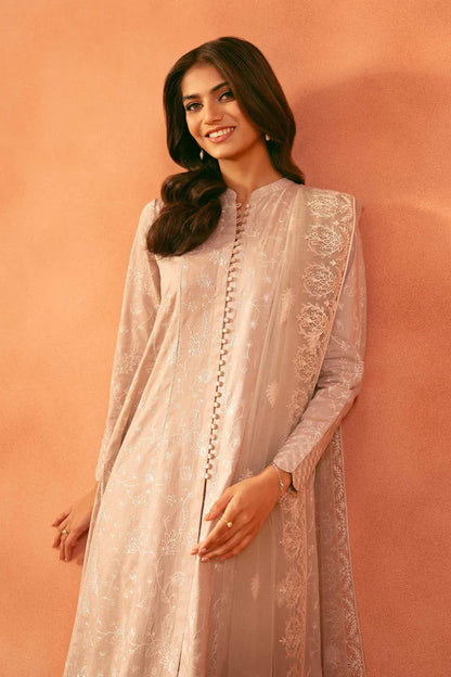 3 Piece – Embroidered Suit – NSKFE25-181