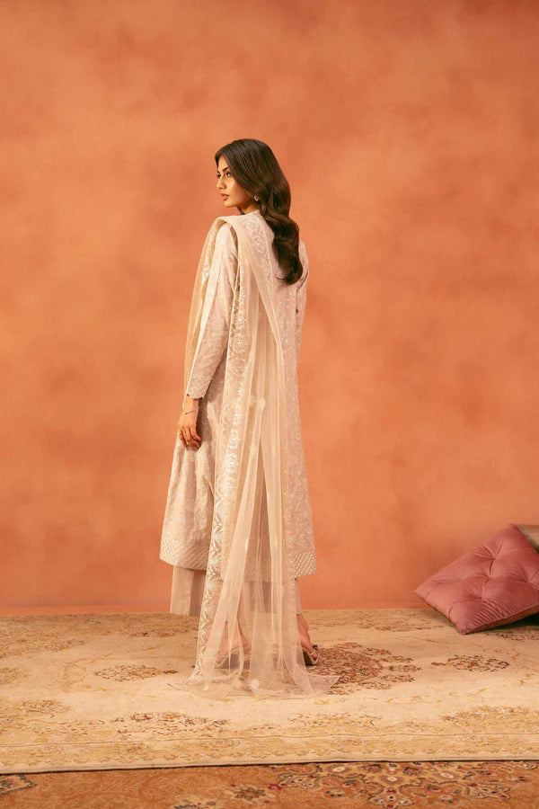 3 Piece – Embroidered Suit – NSKFE25-181