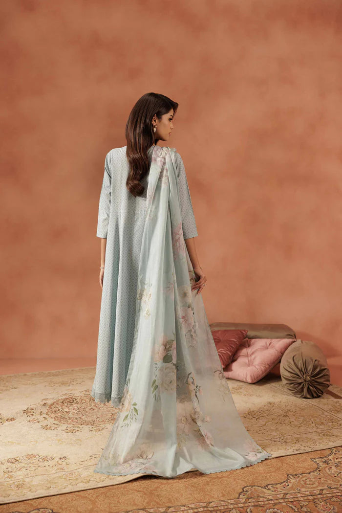 3 Piece – Embroidered Suit – NSKFE25-97