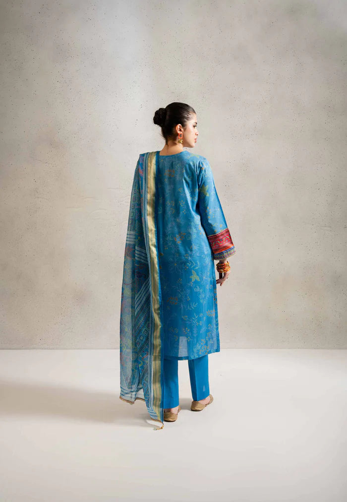 3 Piece – Printed Embroidered Suit – NSPE25-170 (KANTHA)
