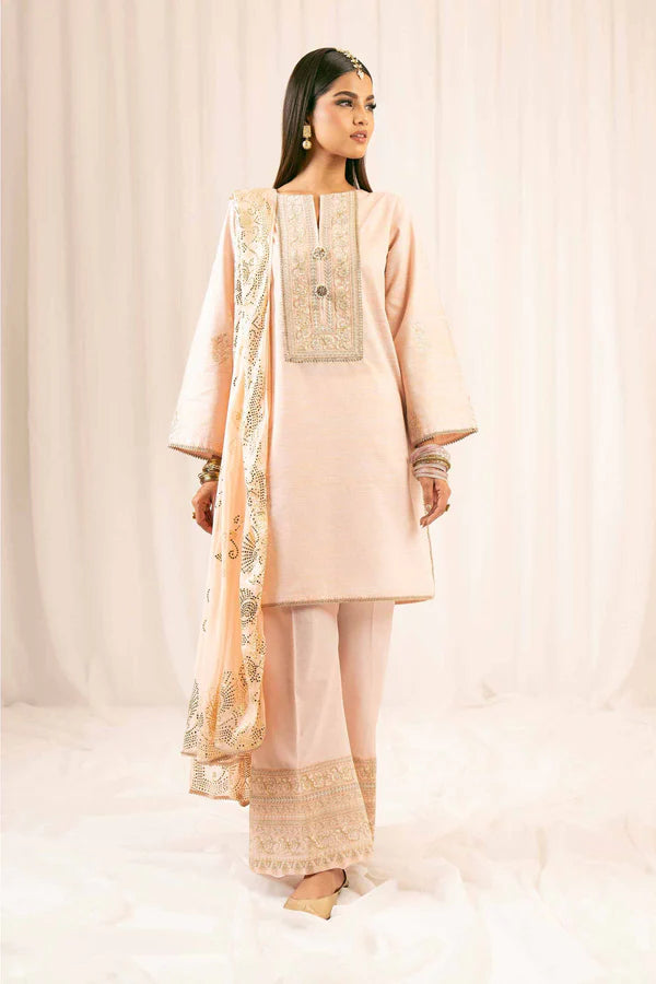 3 Piece – Embroidered Suit – PFE25-29 (FESTIVE COLLECTION)