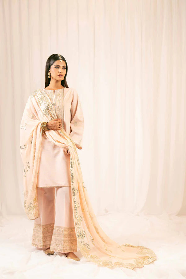 3 Piece – Embroidered Suit – PFE25-29 (FESTIVE COLLECTION)