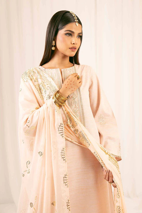 3 Piece – Embroidered Suit – PFE25-29 (FESTIVE COLLECTION)