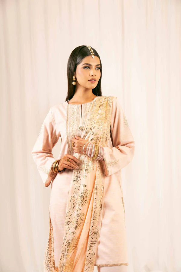 3 Piece – Embroidered Suit – PFE25-29 (FESTIVE COLLECTION)