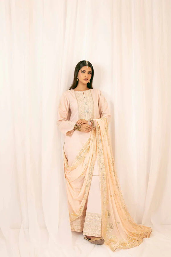 3 Piece – Embroidered Suit – PFE25-29 (FESTIVE COLLECTION)