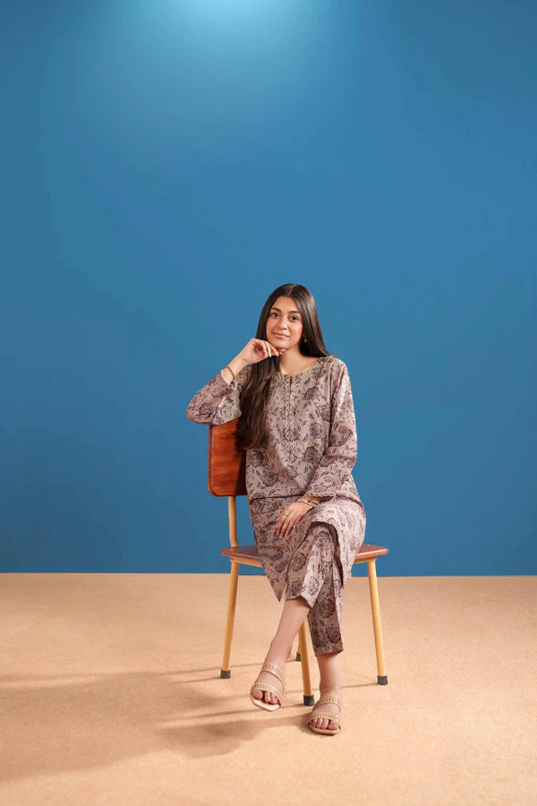 2 Piece – Printed Suit – NSPE25-523