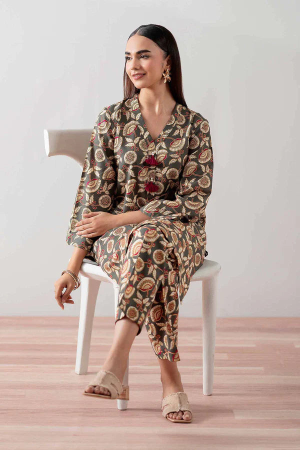 2 Piece – Printed Suit – NSPS25-122 (ANY DAY)