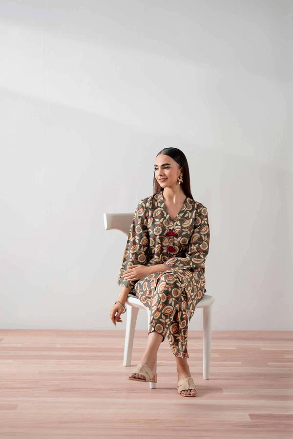 2 Piece – Printed Suit – NSPS25-122 (ANY DAY)