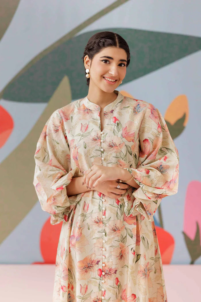 Printed Dress – NSPS25-72 (BOLD FLORAL)