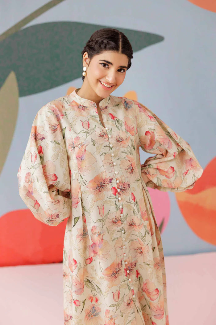 Printed Dress – NSPS25-72 (BOLD FLORAL)